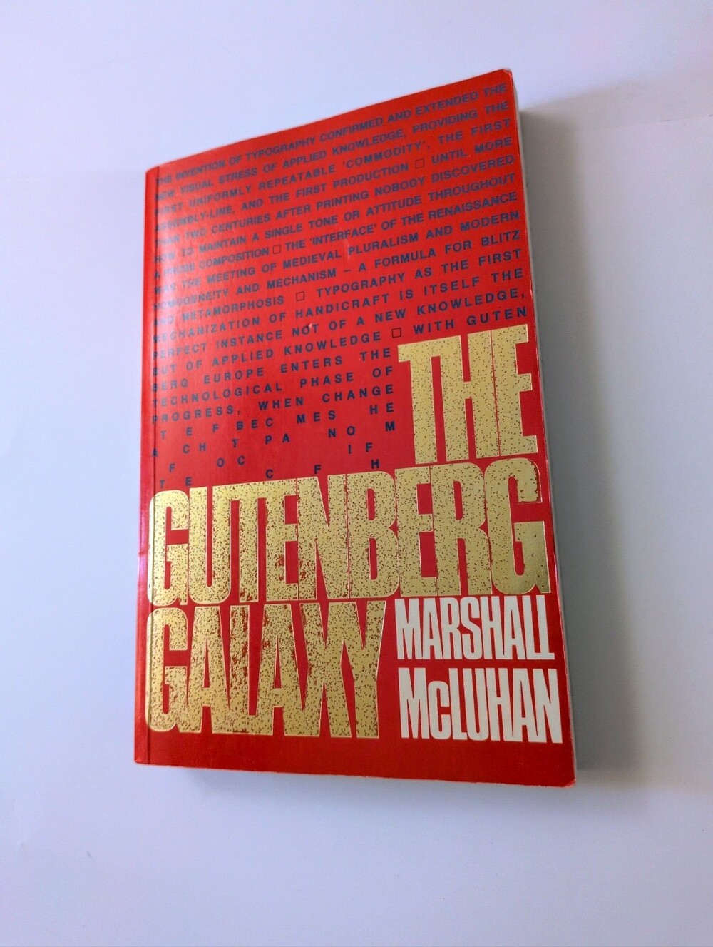 The Gutenberg Galaxy - Marshall McLuhan - 1988
